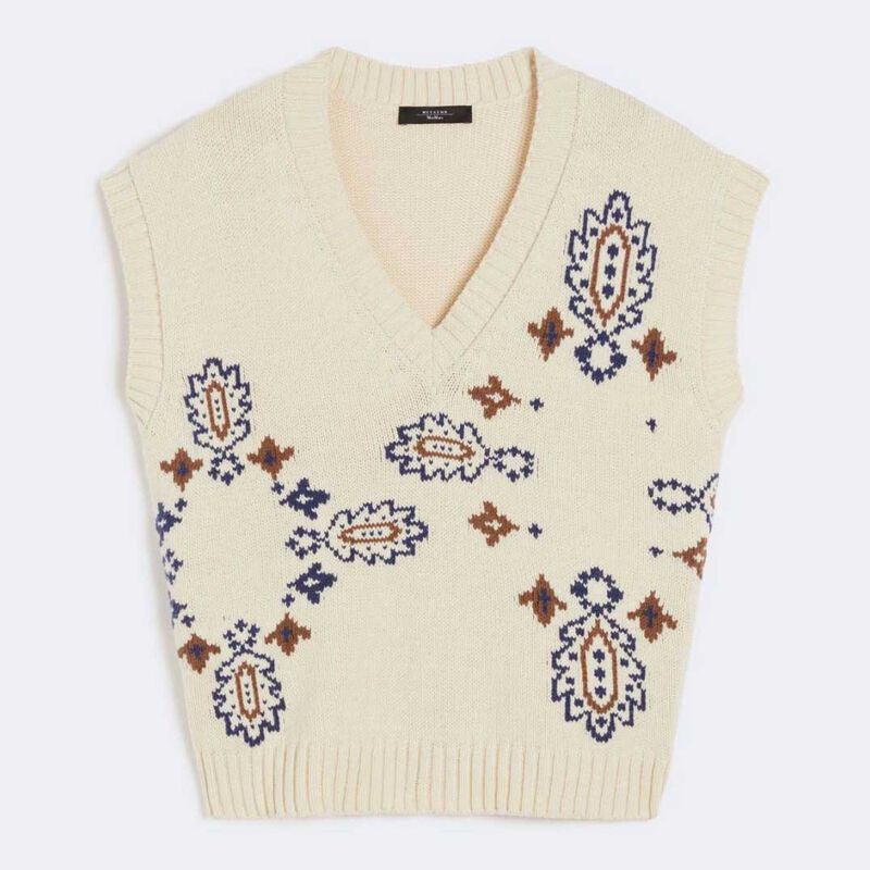 Weekend Max Mara Crusca Knitted Vest image number 2